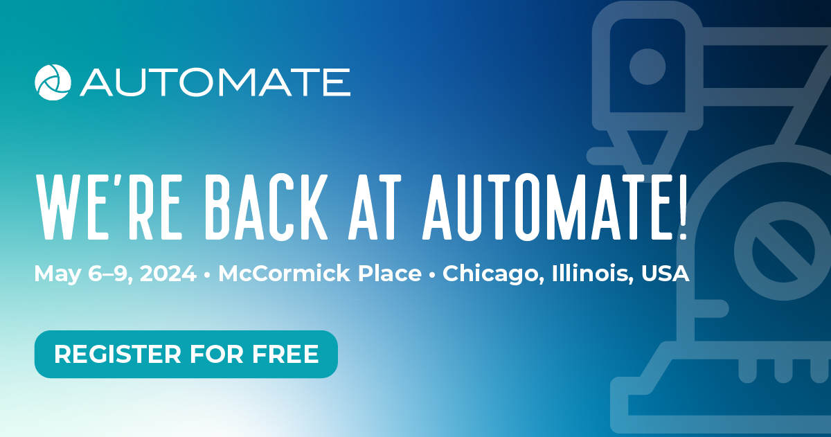 Automate 2024 We're Back Click To Register Banner
