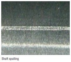 Ball Bearing - Shaft Spalling