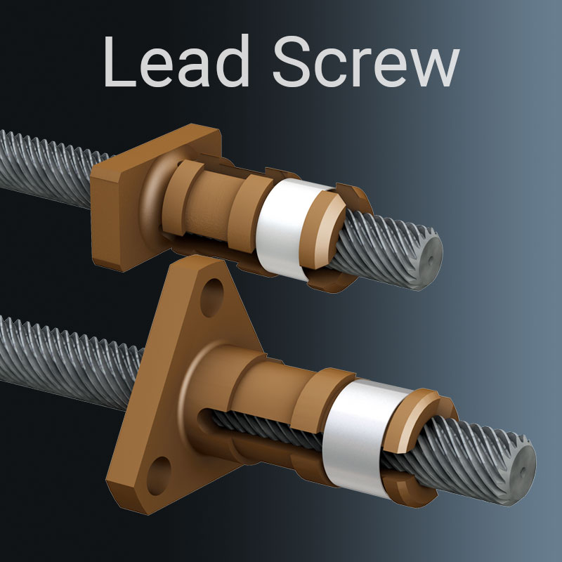 Lead Screw or Ball Screw (Lead screw)