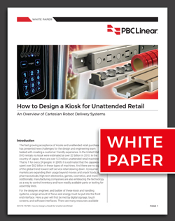 White Paper: How to Design a Kiosk for Unattended Retail