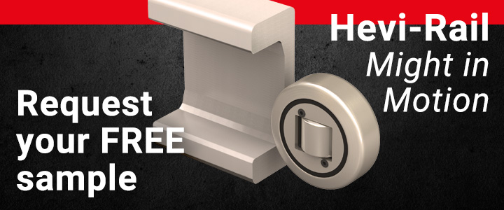Request your FREE sample of Hevi-Rail