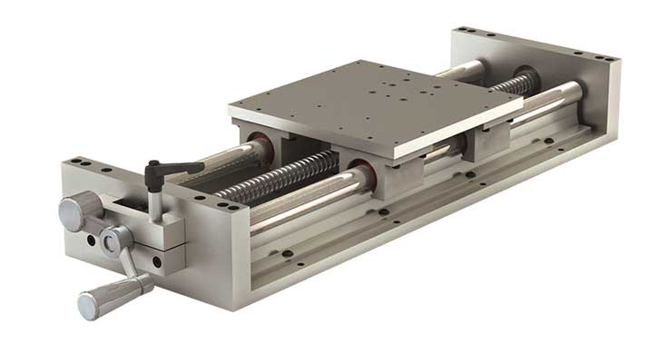 2HCR (Inch) Simplicity Linear Slide Assembly with Hand Crank 