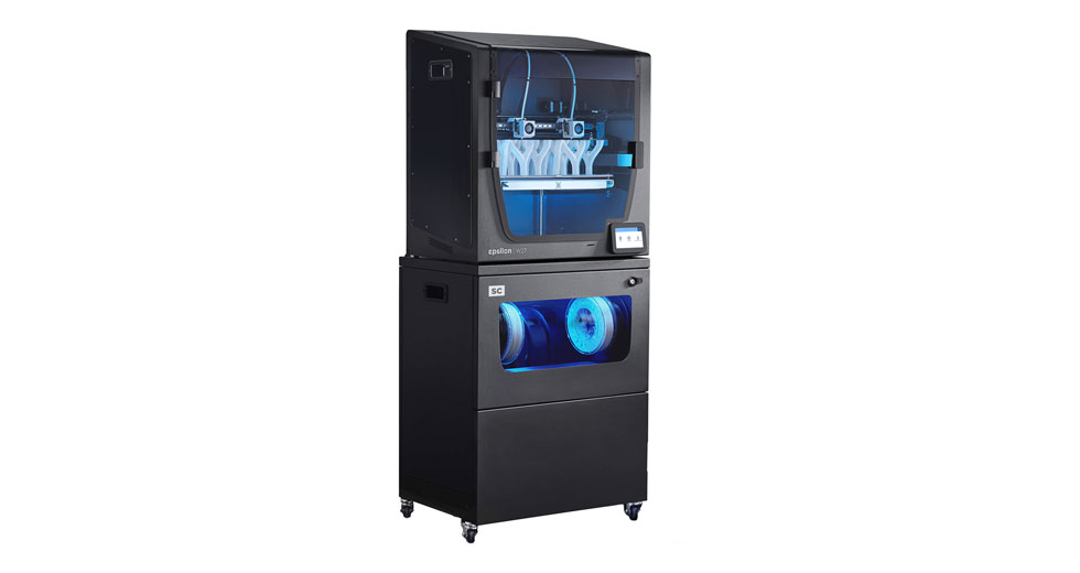Epsilon W27 3D Printer with Smart Cabinet Bundle